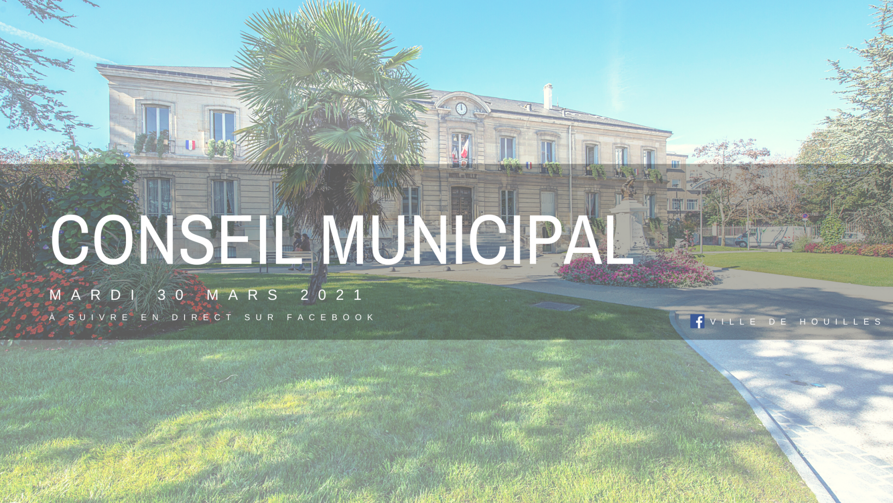 Conseil Municipal du mardi 30 mars 2021