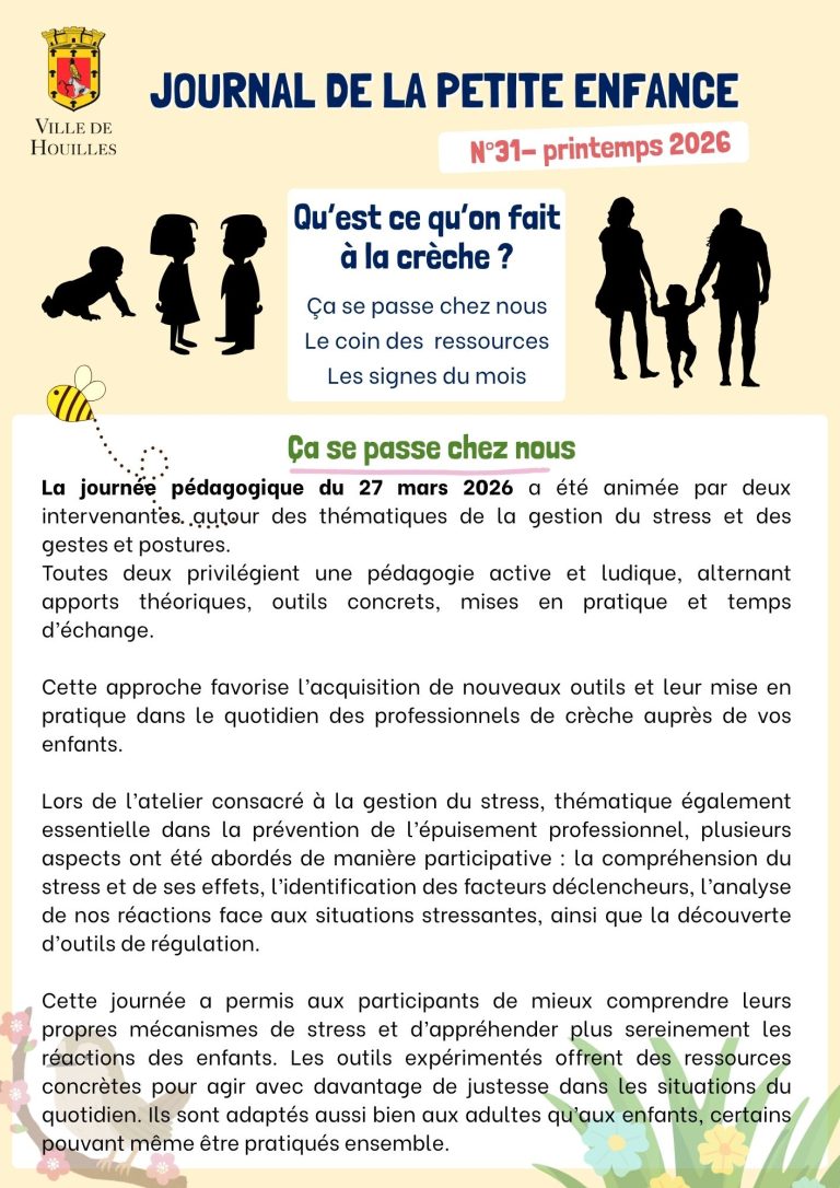 Journal petite enfance - JUIN 2026